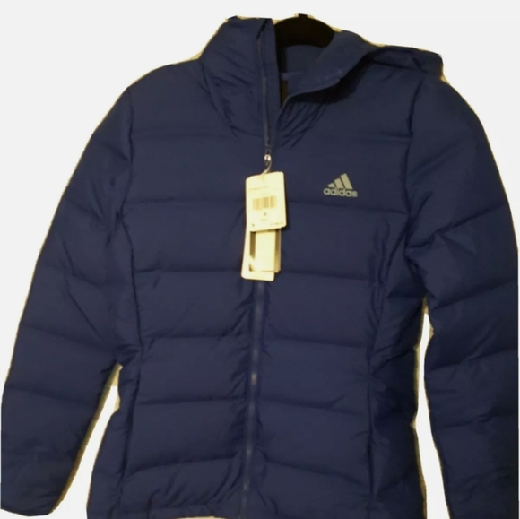 Adidas helionic Women's Small Helionic Hooded Down - Picture 7 of 8